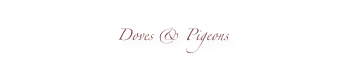 Doves & Pigeons