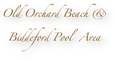 Old Orchard Beach & Biddeford Pool  Area
